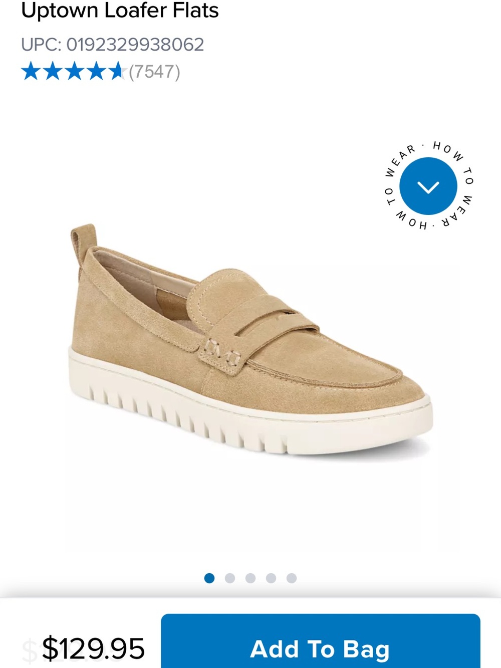 Vionic Women's Suede Loafers in Tan - Picture 5 of 6
